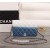 Chanel Gradient Wallet On Chain CH154-Blue