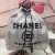 Chanel Bucket Backpacks CH163-Grey-White