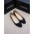 Chanel Women Ballet Flats Black CHS-070