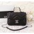 Chanel Top Handle Flap Bags CH231-Black
