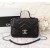 Chanel Top Handle Flap Bags CH231-Black