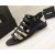 Chanel Women Flat Sandals Black CHS-091