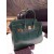 Hermes Birkin 25cm Lizard Hand Stitched Palladium Hardware, Vert Emerald 6Q RS20129