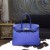 Hermes Birkin 30cm Togo Calfskin Bag Handstitched, Blue Electric 7T RS05927