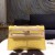 Hermes Mini Kelly Pochette 22cm Shiny Alligator Palladium Hardware Handstitched, Mimosa M9 RS13945
