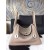 Fake Replica Hermes Lindy 26cm/30cm Taurillon Clemence Calfskin Bag Handstitched, Gris Tourterelle CK81 RS02009