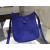 Hermes Evelyne Mini TPM Taurillon Clemence Palladium Hardware Handstitched High Quality, Blue Electric 7T RS07241