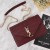 Saint Laurent Crossbody Bag 26609 Wine Red 23*18*8
