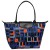 LONGCHAMP LE PLIAGE ARTWALK LARGE TOTE BAG COBALT