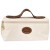 LONGCHAMP LE PLIAGE COSMETIC CASE ECRU