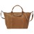 LONGCHAMP LE PLIAGE CUIR HANDBAG NATURAL