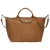 LONGCHAMP LE PLIAGE CUIR LARGE HANDBAG NATURAL