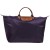 LONGCHAMP LE PLIAGE LARGE TRAVEL BAG BILBERRY