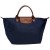 LONGCHAMP LE PLIAGE MEDIUM HANDBAG NAVY