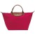 LONGCHAMP LE PLIAGE MEDIUM HANDBAG RED GARANCE
