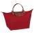 LONGCHAMP LE PLIAGE MEDIUM HANDBAG RED