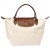 LONGCHAMP LE PLIAGE SMALL HANDBAG ECRU