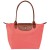 LONGCHAMP LE PLIAGE SMALL TOTE BAG CORAL RED
