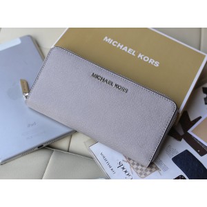 Michael Kors Letter Zipper Wallet Grey (MK100)