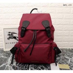 Burberry Backpack 4791 Red 32*14*42