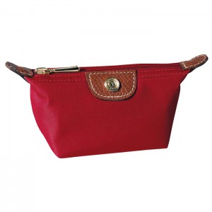 LONGCHAMP LE PLIAGE COIN PURSE RED