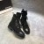 Chanel Women Ankle Boots Black CHS-285