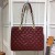 Chanel Tote Bags CH028-Wine-Red