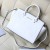 Michael Kors Bat Bag Large Satchel White (MK034)