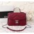 Chanel Top Handle Flap Bags CH231-Wine-Red