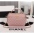 Chanel Top Handle Crossbody Bowling Bag CH021-Pink