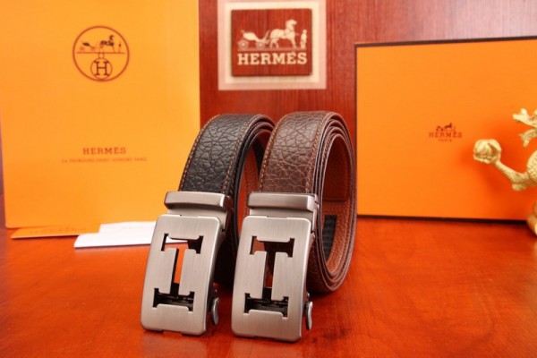 2018 New Hermes Belt 330 Black Brown