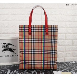 2018 New Burberry Tote 2131 Red 33*42cm
