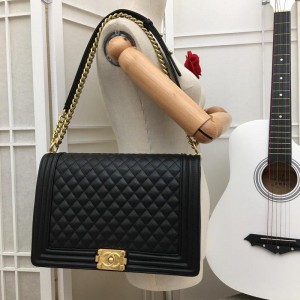 Chanel Large BOY CHANEL Handbag CH029-Black