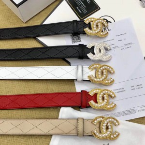 Chanel Real Leather Belts CHB-007