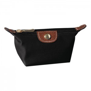 LONGCHAMP LE PLIAGE COIN PURSE BLACK